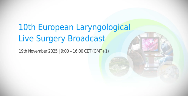 10.ª transmissão ao vivo da Cirurgia Laringológica Europeia reúne especialistas de todo o mundo